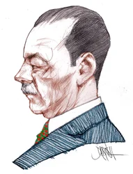 Paolo Vita-Finzi, 2023 (dibujo digital a lápiz de color)