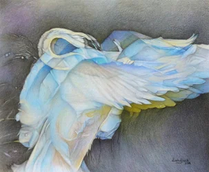 Alzando el vuelo, 2019 (lápiz sobre papel)