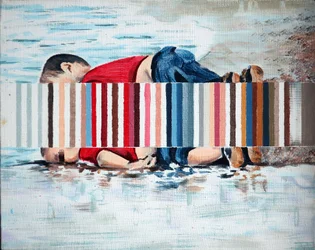 Boya, 2019 (acrílico sobre lienzo)