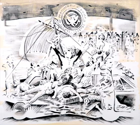 Nixon, 2018 (óleo sobre lienzo)
