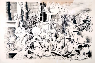 Romanov Flora, 2017 (óleo sobre lienzo)