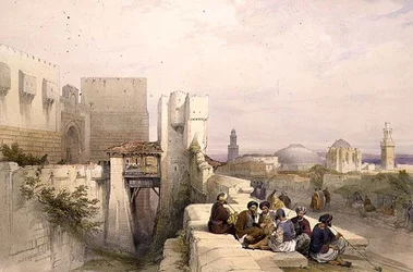 La Ciudadela de Jerusalén, 19 de abril de 1841, lámina 24 del Volumen I de 
