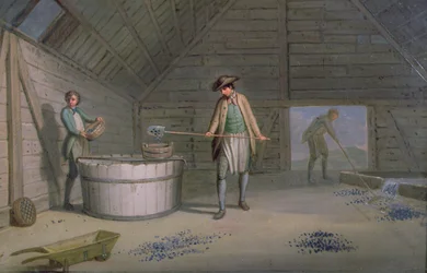Minería de plomo en Leadmills, el lavado y tamizado del plomo