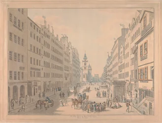 La calle Mayor de Edimburgo desde el este