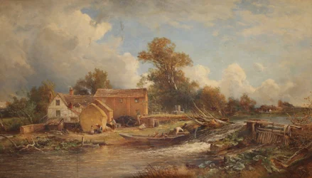 Molino Forge, río Tame, 1888