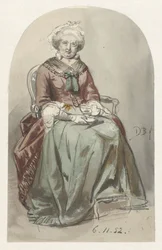 Anciana sentada