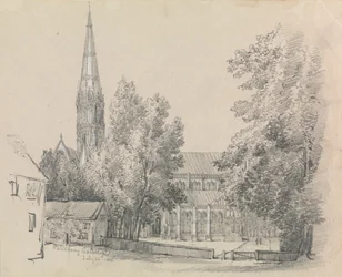 Vista de la catedral de Salisbury