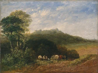 Castillo de Dudley; 1853 (óleo sobre lienzo)