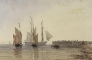 Entrada al Puerto de Calais