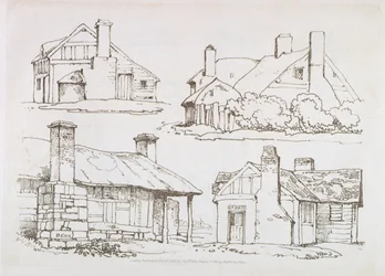 Placa 3 de Lecciones progresivas sobre paisaje para jóvenes principiantes, 1816