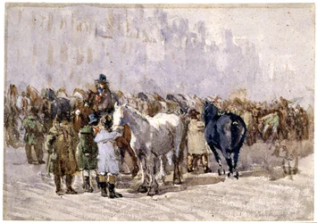 La Feria de Caballos de Birmingham, c.1841-49