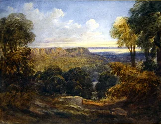 Vista del Canal de Bristol, c.1828