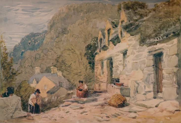 Cabaña de Black Jack, Bettws-y-Coed, 1846