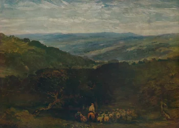 En el parque, Bolton Bridge, c1852