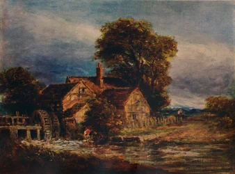 La rueda de agua, c1839