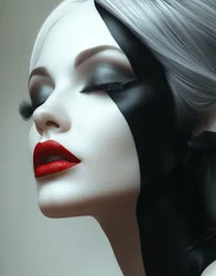 Retrato de dualidad elegante