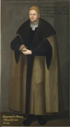 Segismundo I el Viejo, Rey de Polonia y Gran Duque de Lituania - Retrato de Segismundo I de Polonia (1467-1548), por Frumerie, David (1641-1677). Óleo sobre lienzo