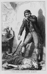 Ilustración para Oliver Twist de Charles Dickens