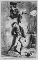Ilustración para Oliver Twist de Charles Dickens