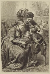 El Primer Beso bajo el Muérdago