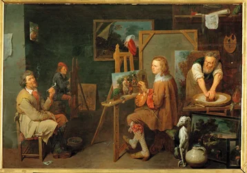 Estudio del pintor