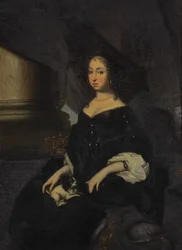 Retrato de Hedvig Eleonora de Holstein-Gottorp (1636-1715)