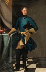 Retrato del Rey Carlos XII de Suecia