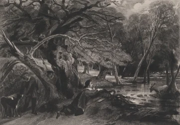 Jacques y el Ciervo Herido Shakespeare, Como Gustéis, Acto 2, Escena 1, 1830