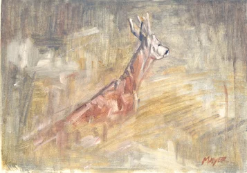 Corzo, 2023 (óleo sobre lienzo)