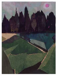 Faron Clearing, 2021 (técnica mixta)