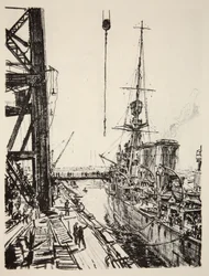 Ready for sea, ilustración de 