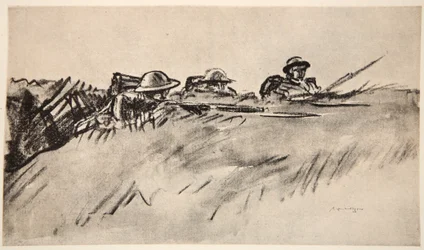 Soldados galeses, ilustración de 