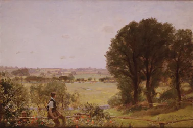 El calor del día, c.1892 (óleo sobre lienzo)