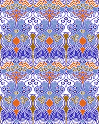 Beauclair Blue Orange, 2018 (técnica mixta digital)