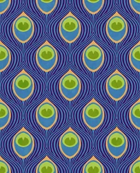 Azul pavo real, 2019