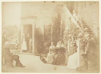 Lord Cockburn en Bonaly, 1846-47. Creadores: David Octavius Hill, Robert Adamson, Hill & Adamson.