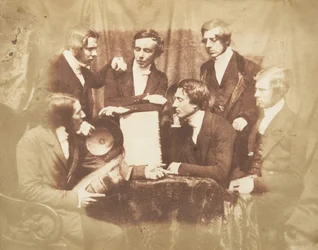 Prof. Fraser, Rev. Welsh, Rev. Hamilton, y Tres Otros Hombres, 1843-47