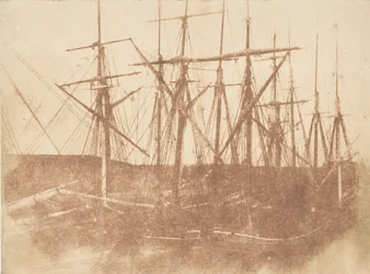 St. Andrews. Barcos en el puerto, 1843-47