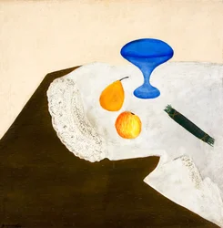 Naturaleza muerta con jarrón azul, 1919