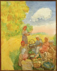 Brigada en la pausa