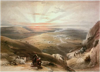 Canaa, Galilea, Israel (grabado)