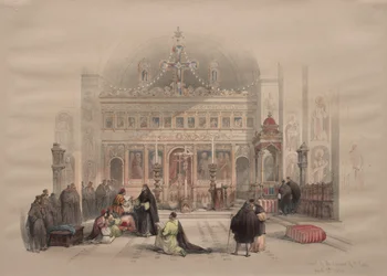 Capilla del Convento de San Saba, 1839