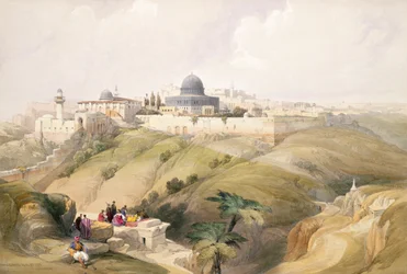 Jerusalén, 9 de abril de 1839, placa 16 del Volumen I de 