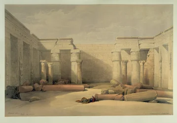Medinet Habu, templo funerario de Ramsés III en Tebas