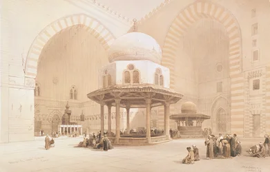 Mezquita del Sultán Hassan, 1848