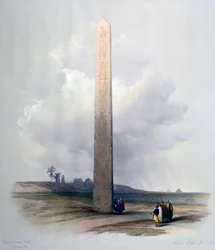 Obelisco de Heliópolis, 1839