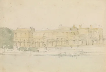 Un palacio a orillas del río