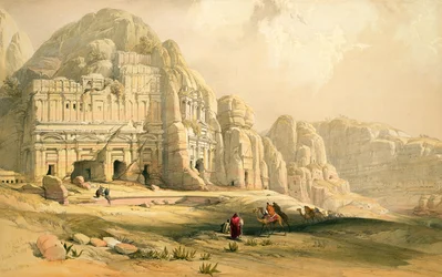 Petra, 8 de marzo de 1839, lámina 96 del Volumen III de 