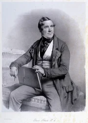 Retrato de David Roberts en "La Tierra Santa", Londres 1849