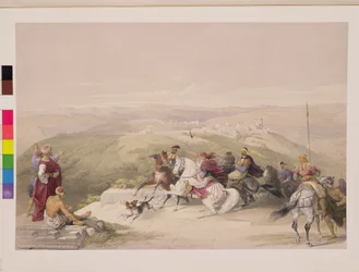 Sabaste, antigua Samaria, 17 de abril de 1839, placa 44 del Volumen I de 